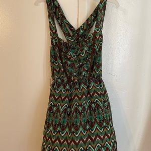 Geometric patter dress